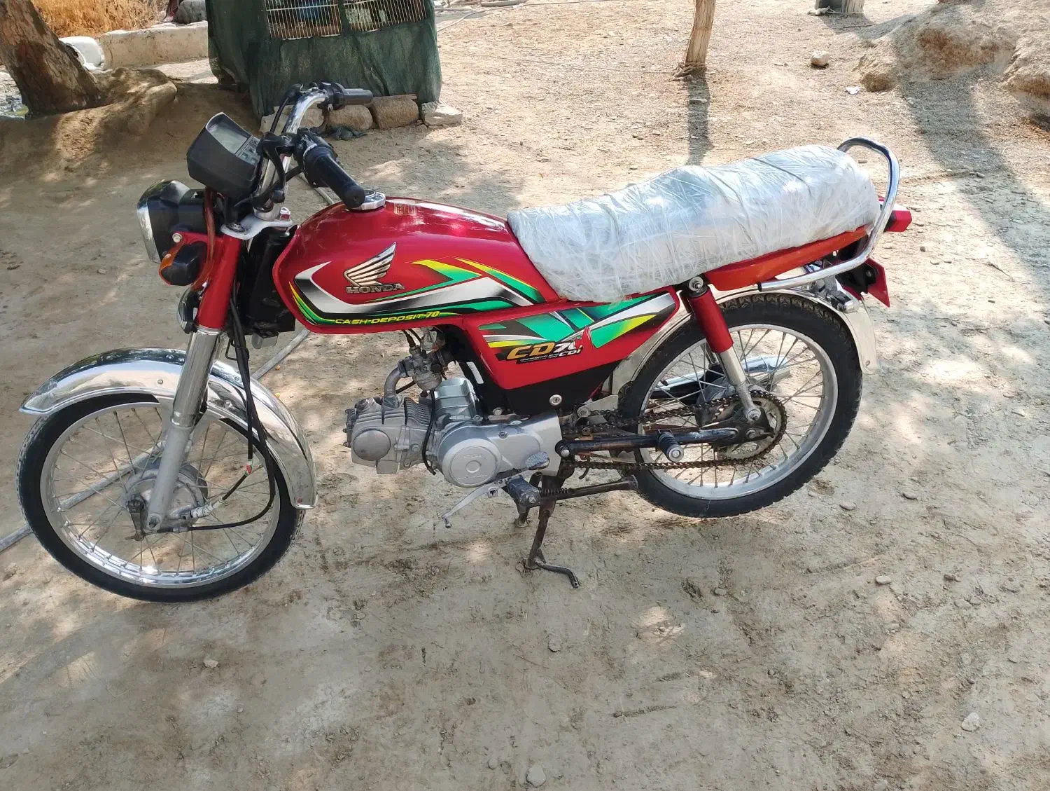 موتور پاکستانی 70سی سی|موتورسیکلت|باهوکلات, |دیوار