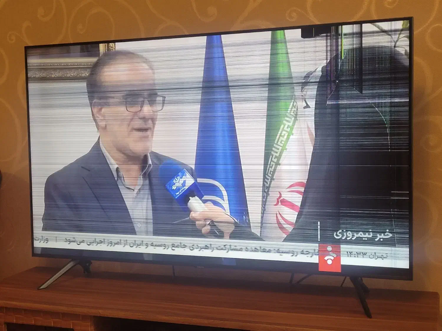 تلوزیون ۵۵ اینچ سامسونگ|تلویزیون و پروژکتور|تهران, دروس|دیوار