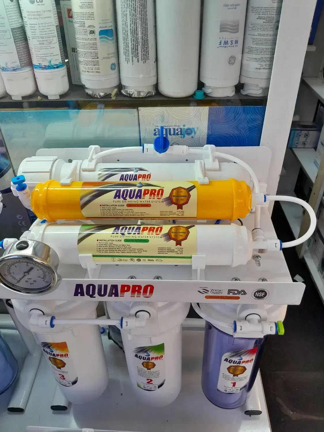 تصفیه آب زیر سینکی بِرند AQUAPRO + خدمات|آب‌سردکن و تصفیه آب|تهران, جردن|دیوار