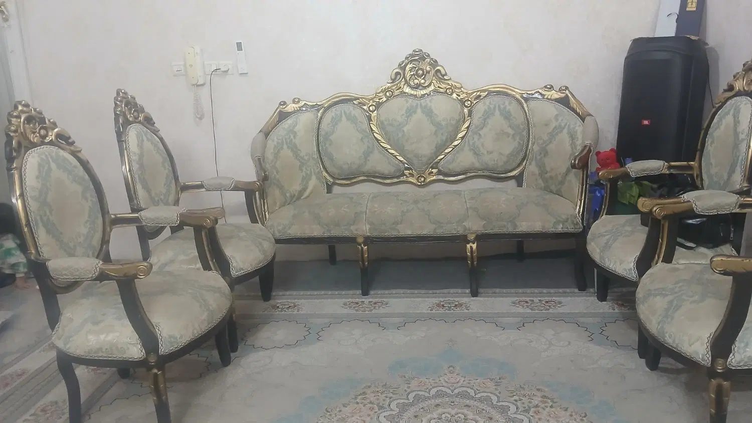 مبل|مبلمان خانگی و میز عسلی|قم, علی آباد سعدگان|دیوار
