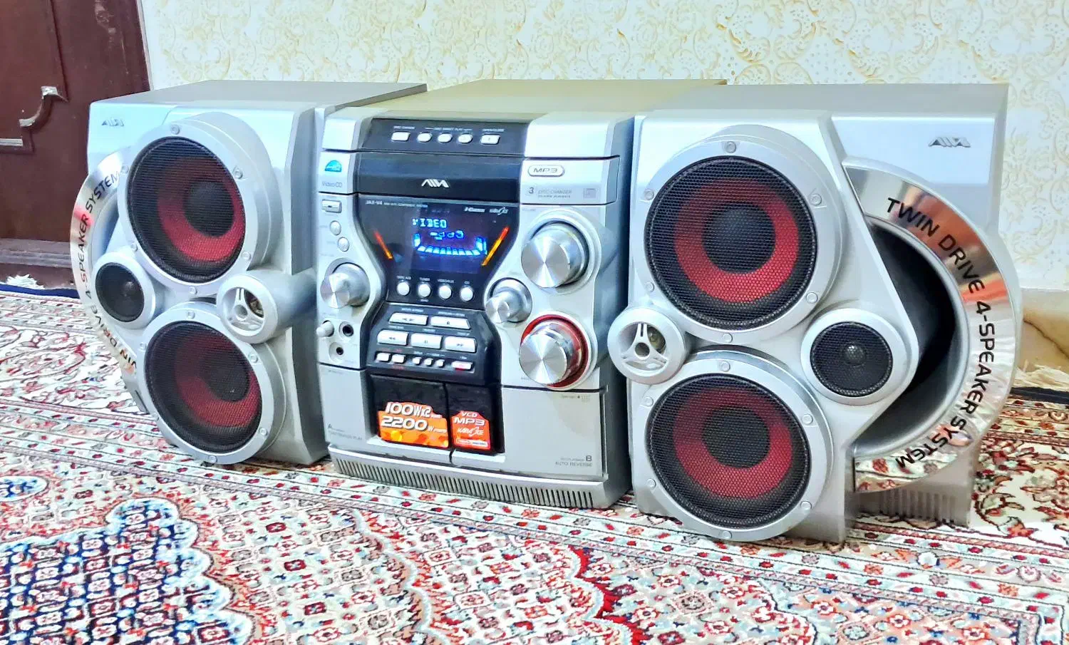 ظبط ایوا سونی اصل ژاپن بلوتوث دار کیفیت عالی|سیستم صوتی خانگی|اردبیل, |دیوار