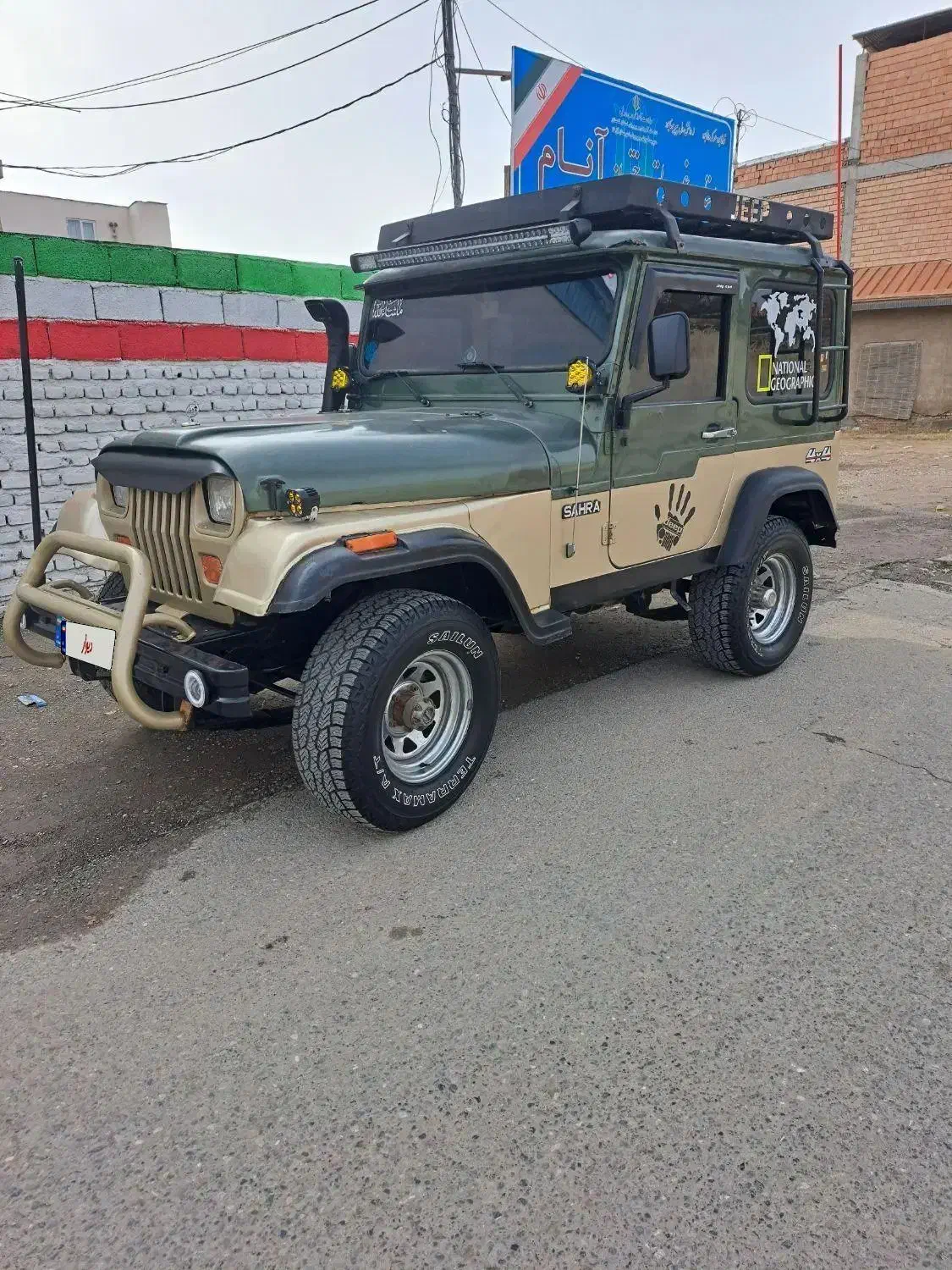 فروش فوری جیب صحرا|خودرو کلاسیک|آق قلا, |دیوار