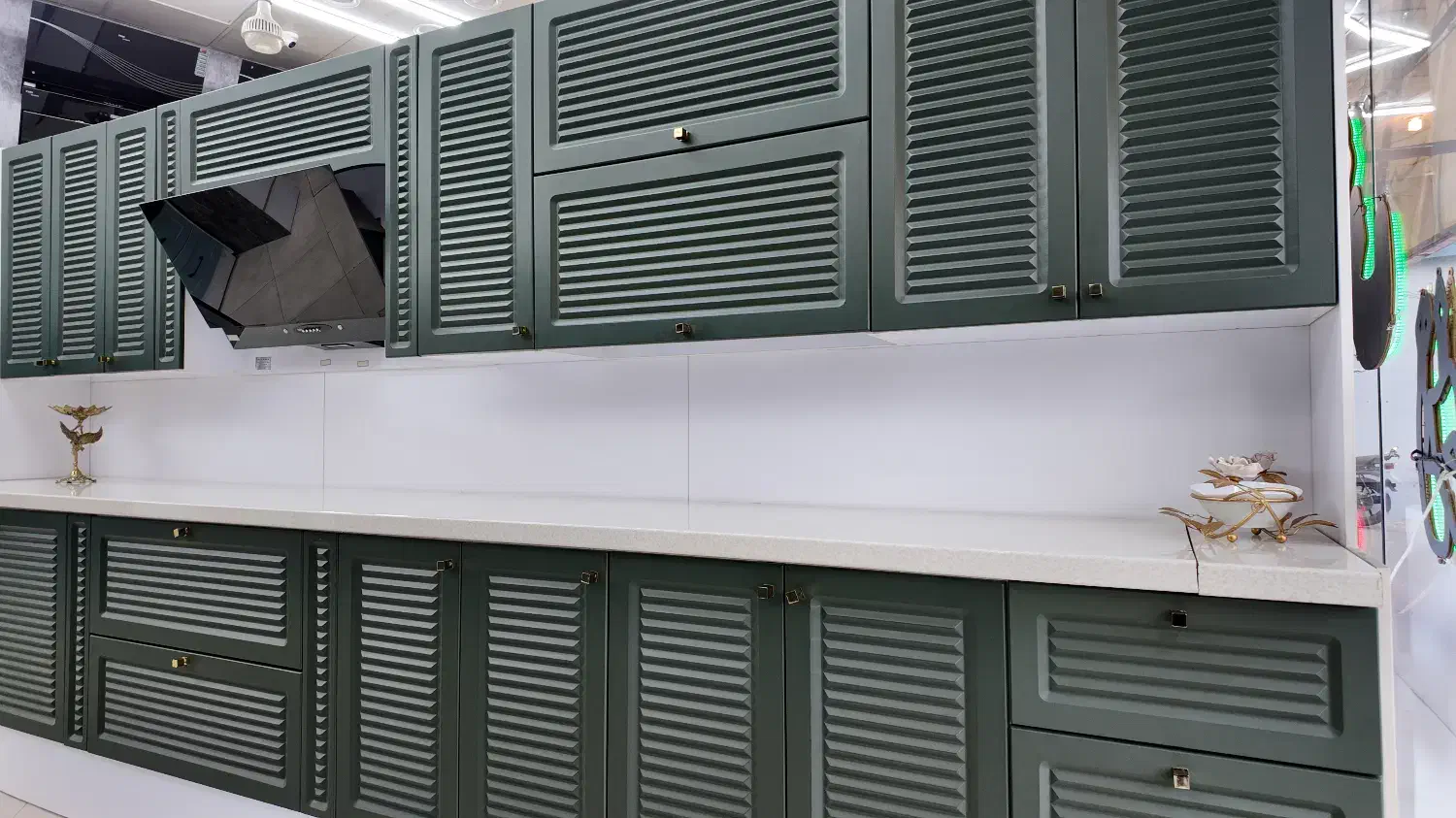 کابینت آماده سبز یشمی|مصالح و تجهیزات ساختمان|تهران, فردوس|دیوار