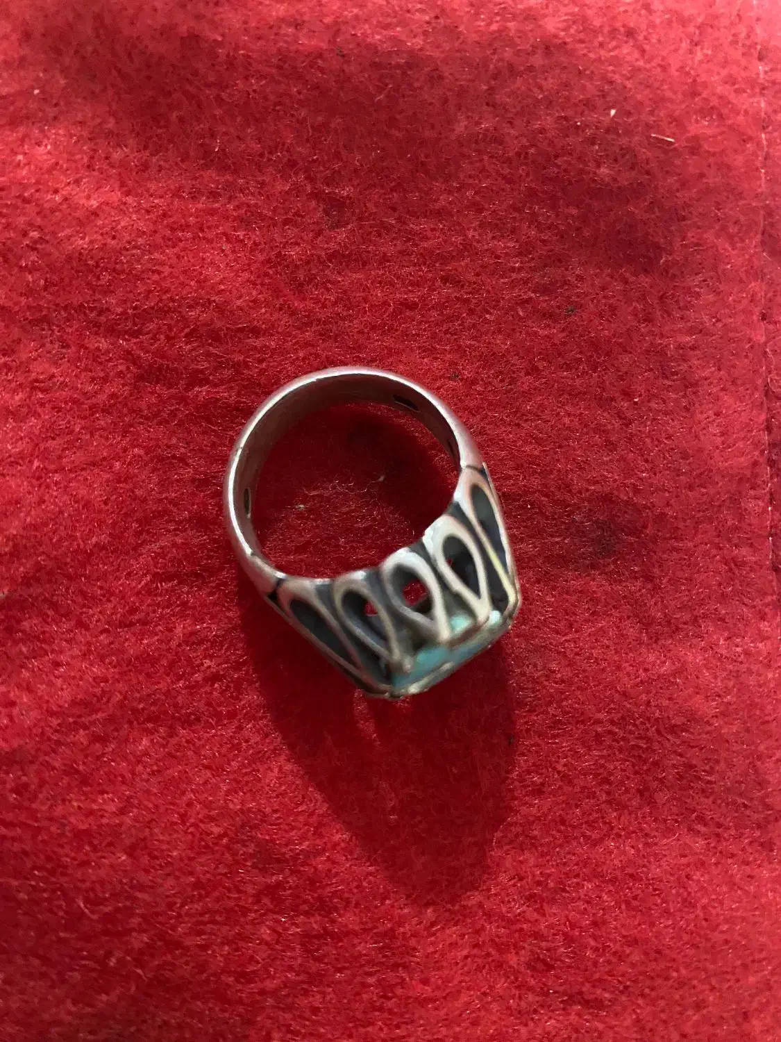 انگشتر نقره فیروزه925|جواهرات|کرج, گلشهر|دیوار