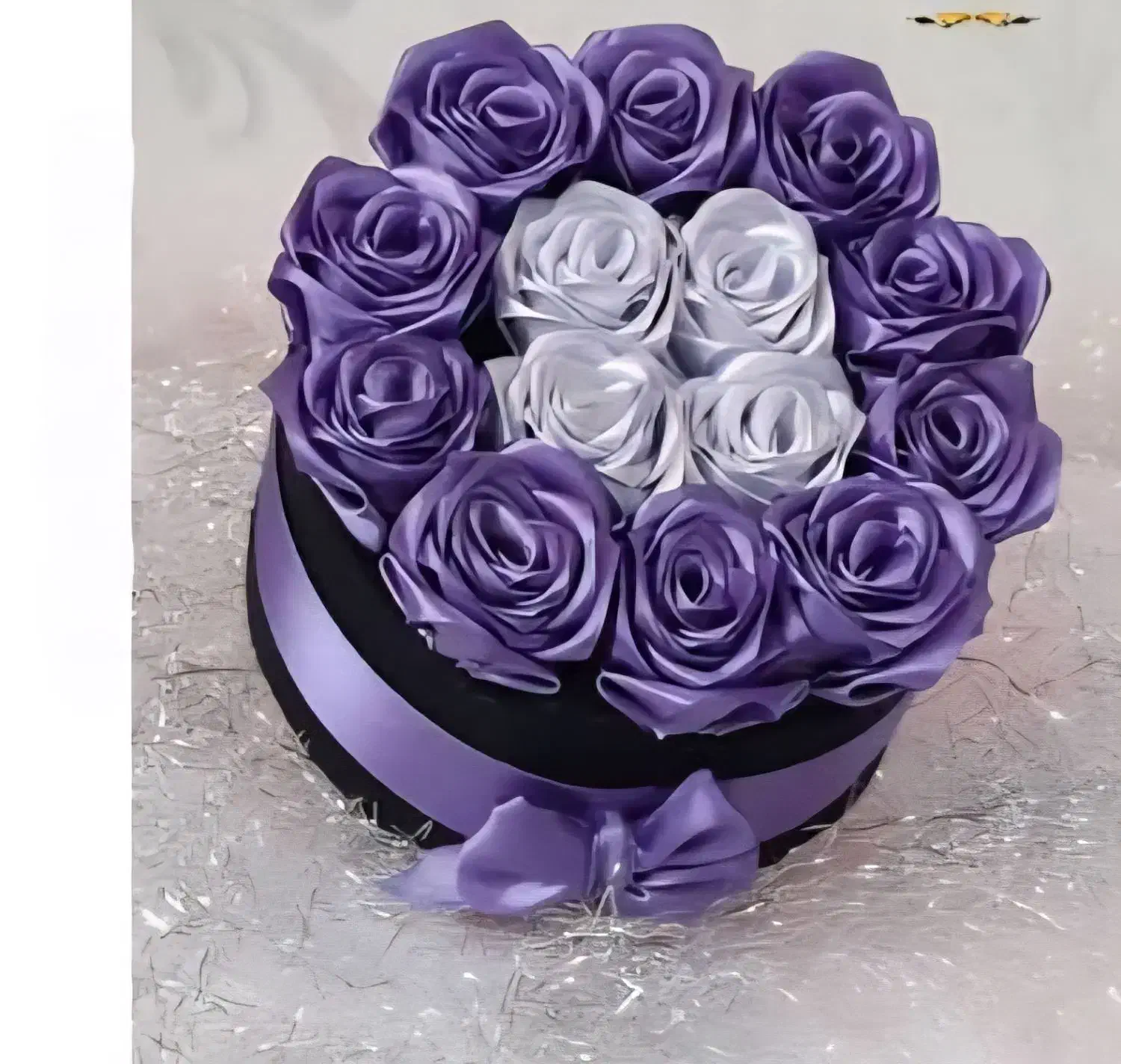 گل روبانی دست ساز۱۲شاخه|گل مصنوعی|هشتگرد, شهرک ایران خودرو|دیوار