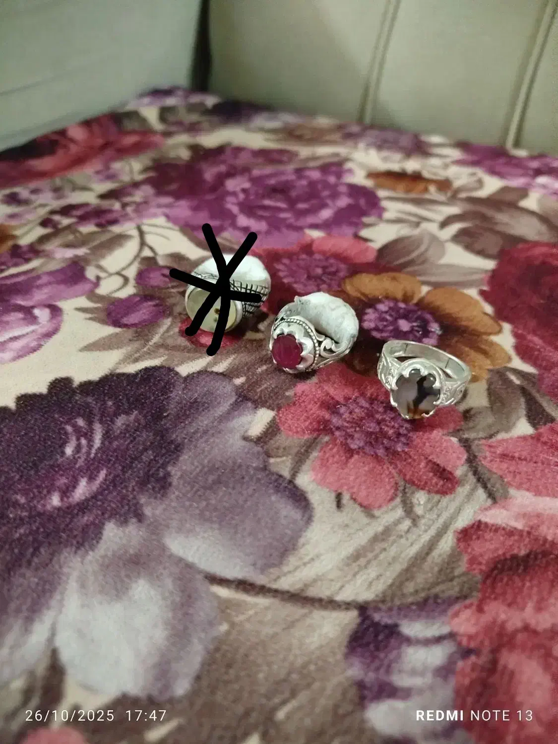 دو انگشتر نقره|جواهرات|قم, عمار یاسر|دیوار