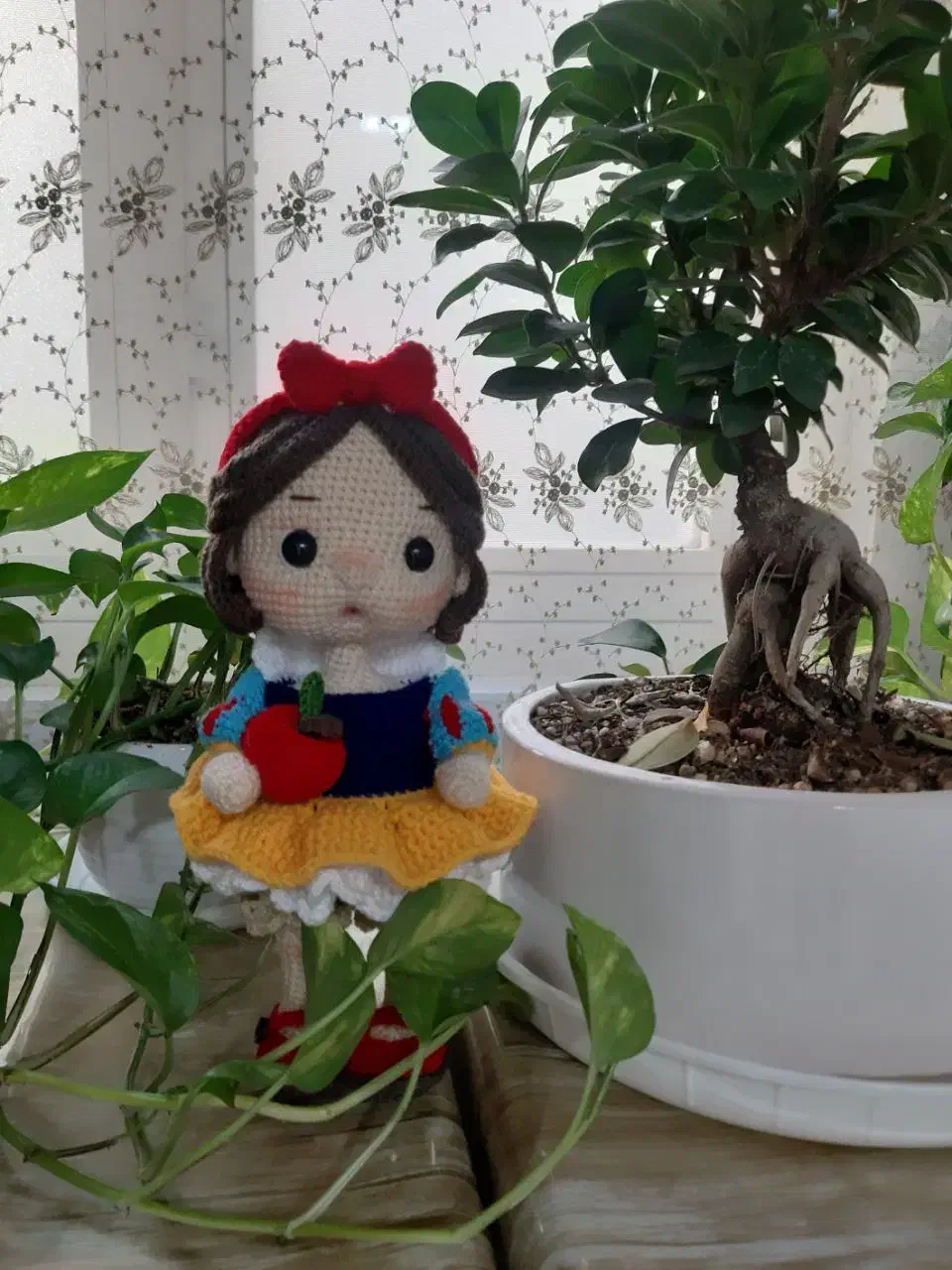 عروسک دست بافت|اسباب‌بازی بچه|تهران, امام زاده حسن|دیوار