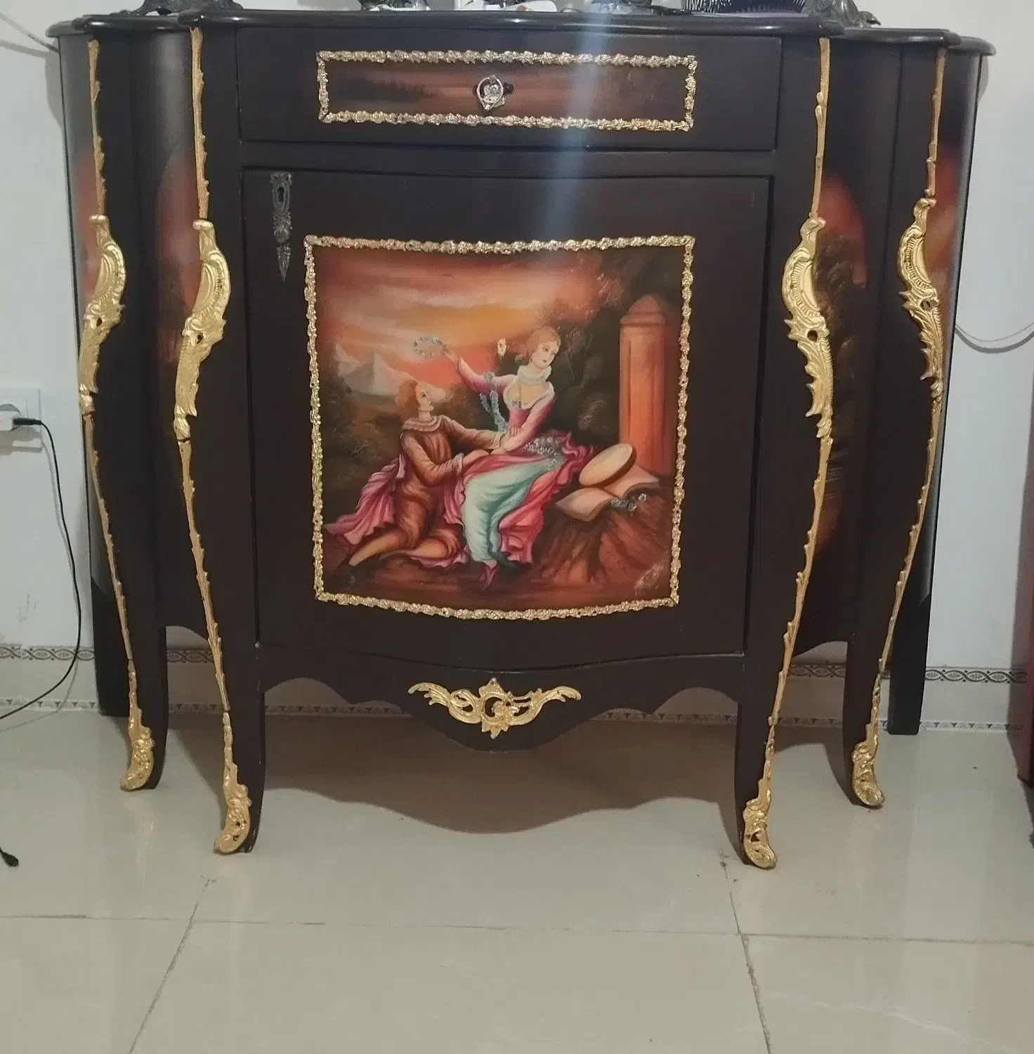 کنسول چوبی|بوفه، ویترین، کنسول|محمدیه-قزوین, |دیوار