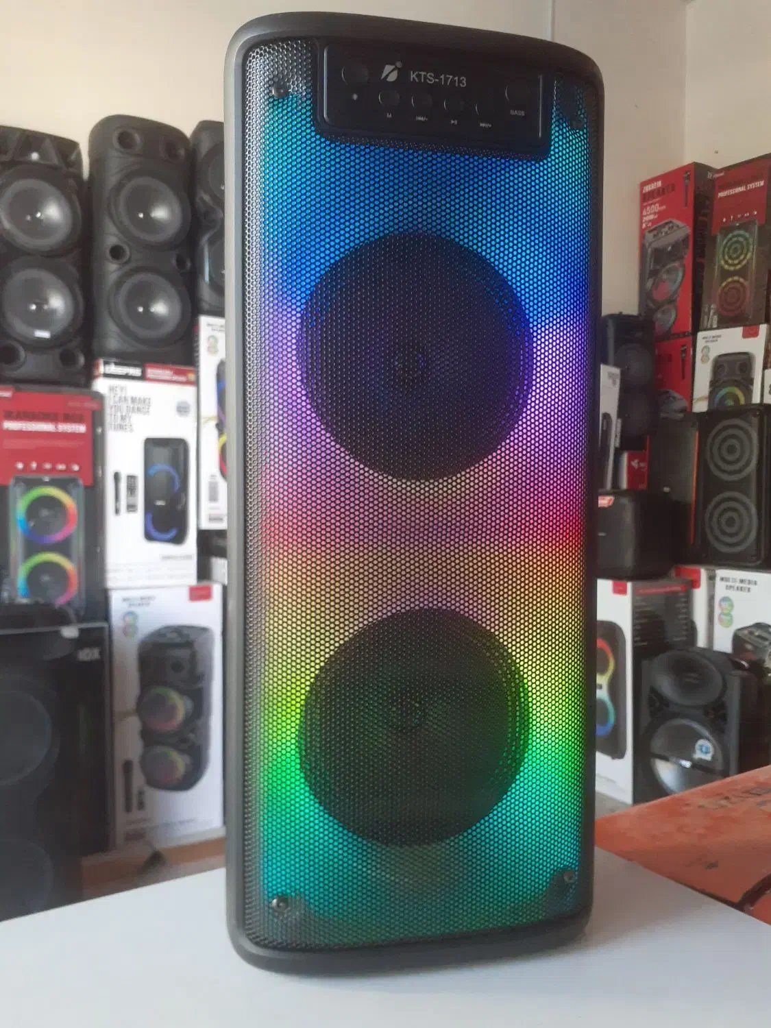 پارتی باکس اسپیکر kts1713|سیستم صوتی خانگی|اصفهان, شفق|دیوار