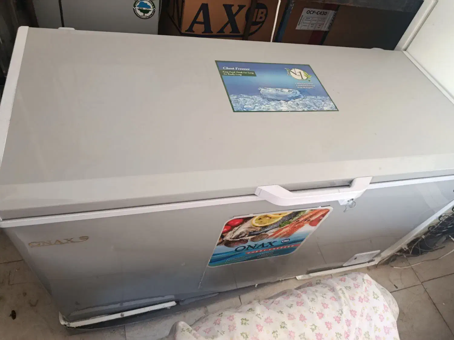 فریزرصندوقی ویخچال ایستاده|یخچال و فریزر|زرند, |دیوار