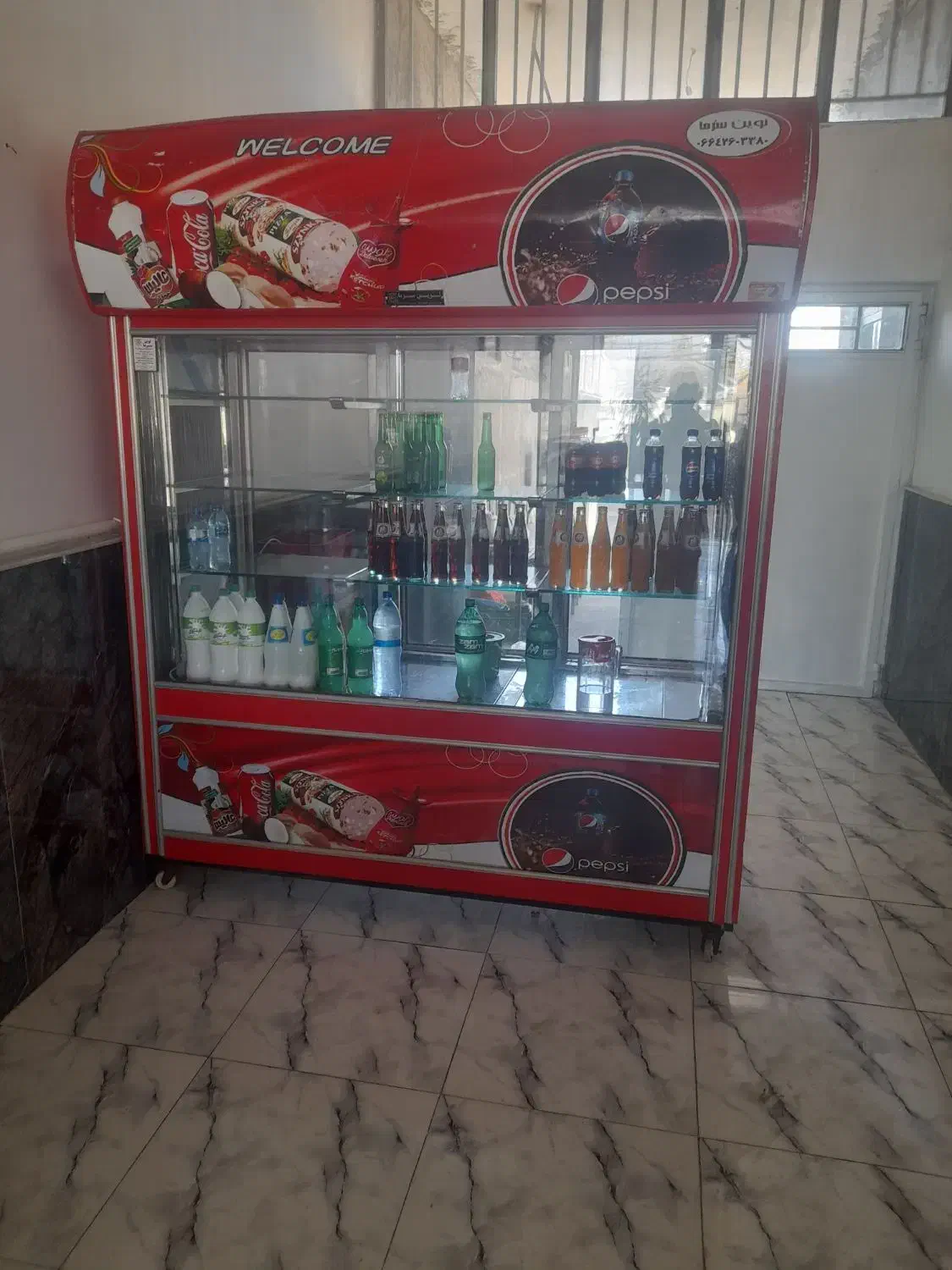 فروش ۵عدد تخت سنتی ویه عدد یخچال سه در|یخچال و فریزر|مرند, |دیوار