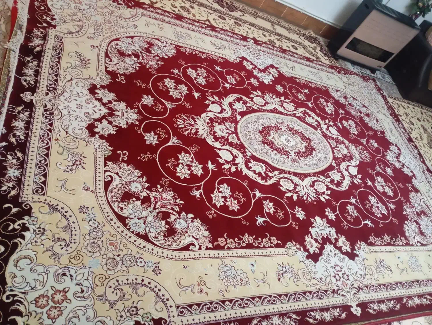 فرش|فرش|میانه, |دیوار