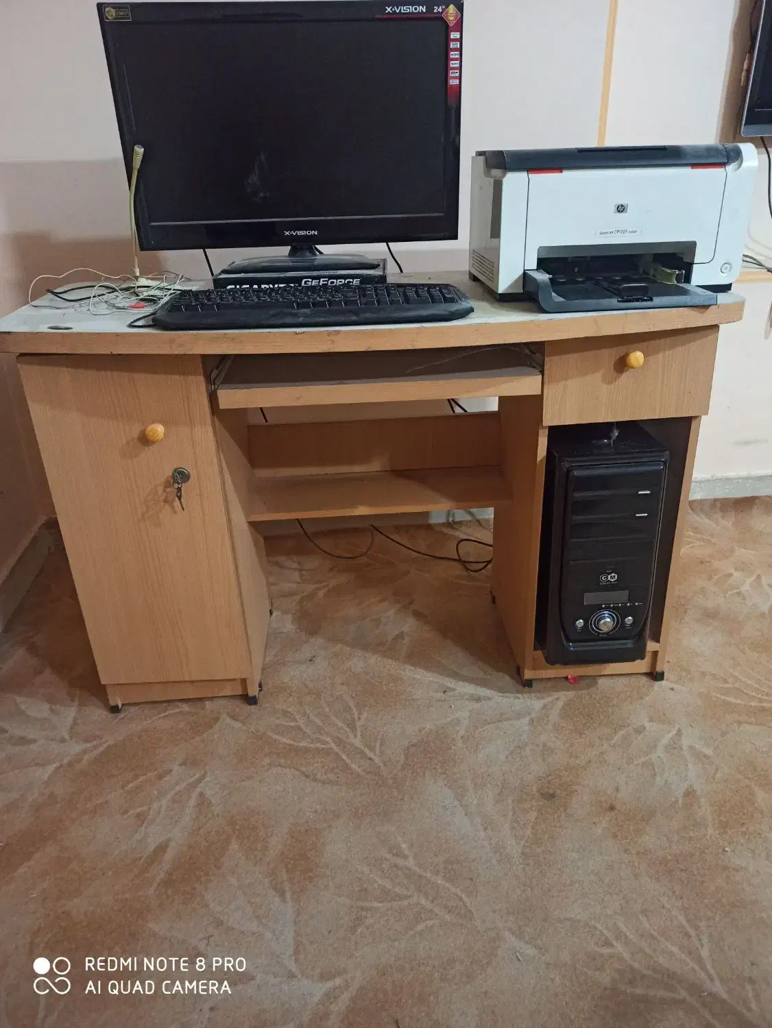 میز کامپیوتر ام دی اف|میز تحریر و کامپیوتر|کازرون, |دیوار