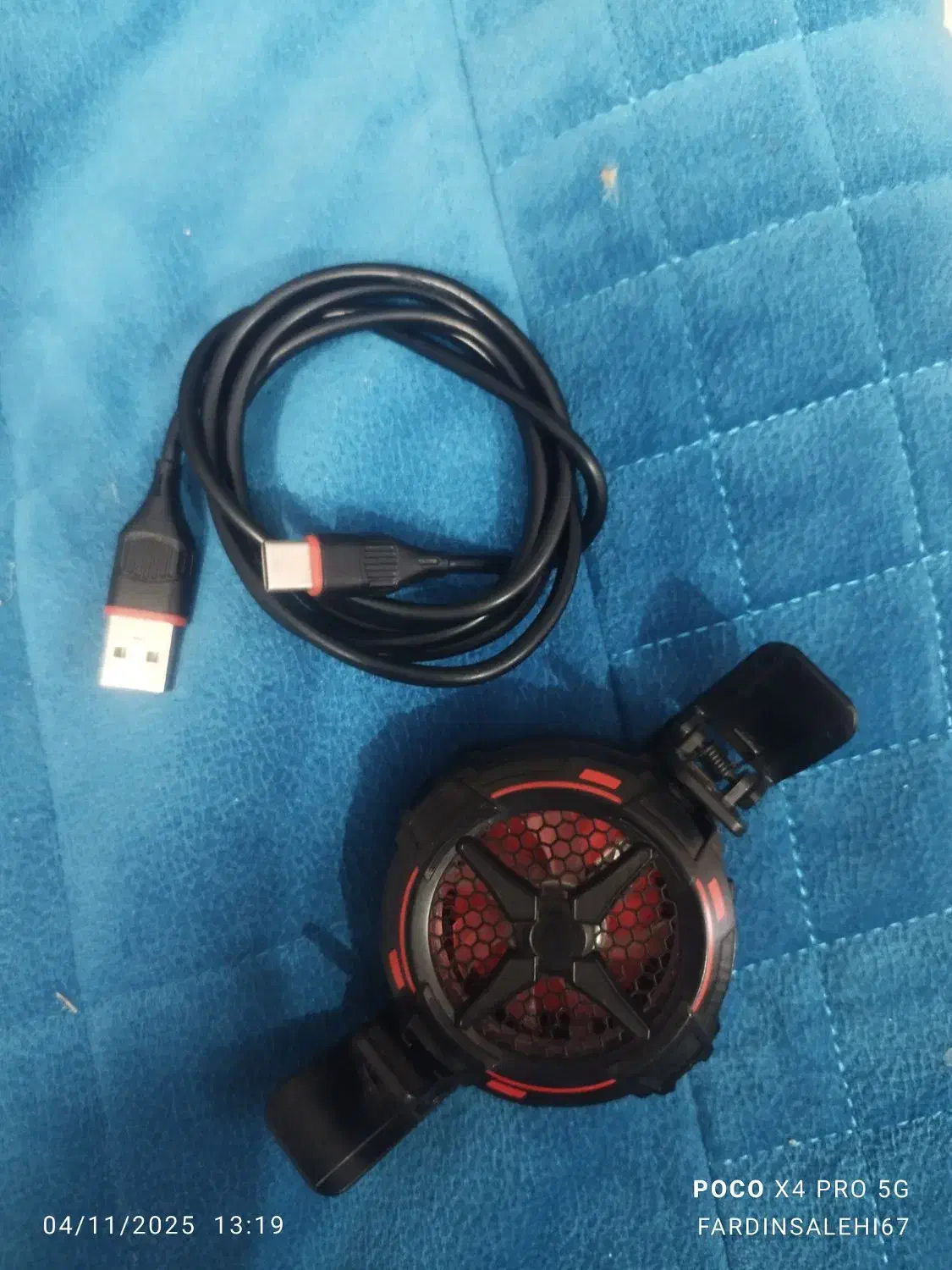 فن خنک کننده گوشی دو مدل سرعت داره|قطعات و لوازم جانبی رایانه|همدان, |دیوار