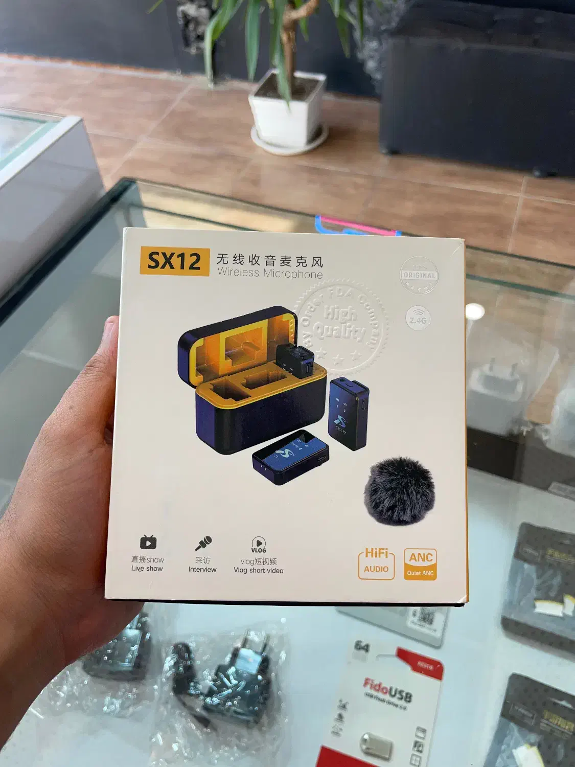 میکروفون یقه ای sx12pro|لوازم جانبی موبایل و تبلت|محمدشهر, همایون ویلا|دیوار