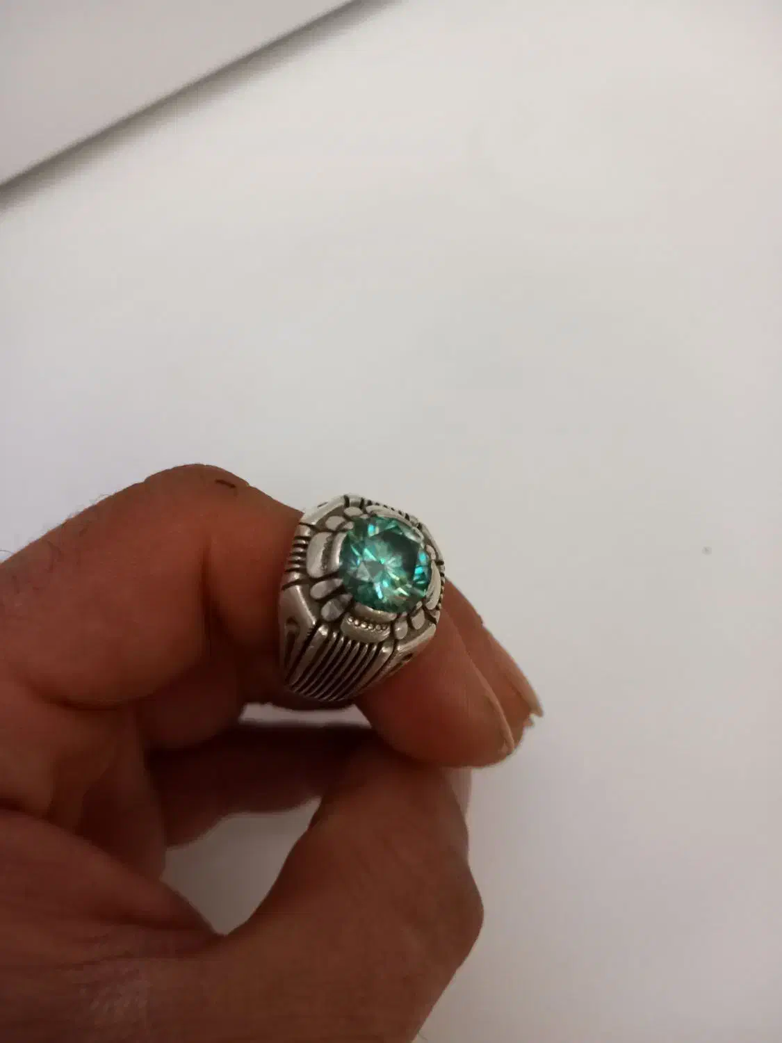 انگشتر نقره مزونایت|جواهرات|مریوان, |دیوار