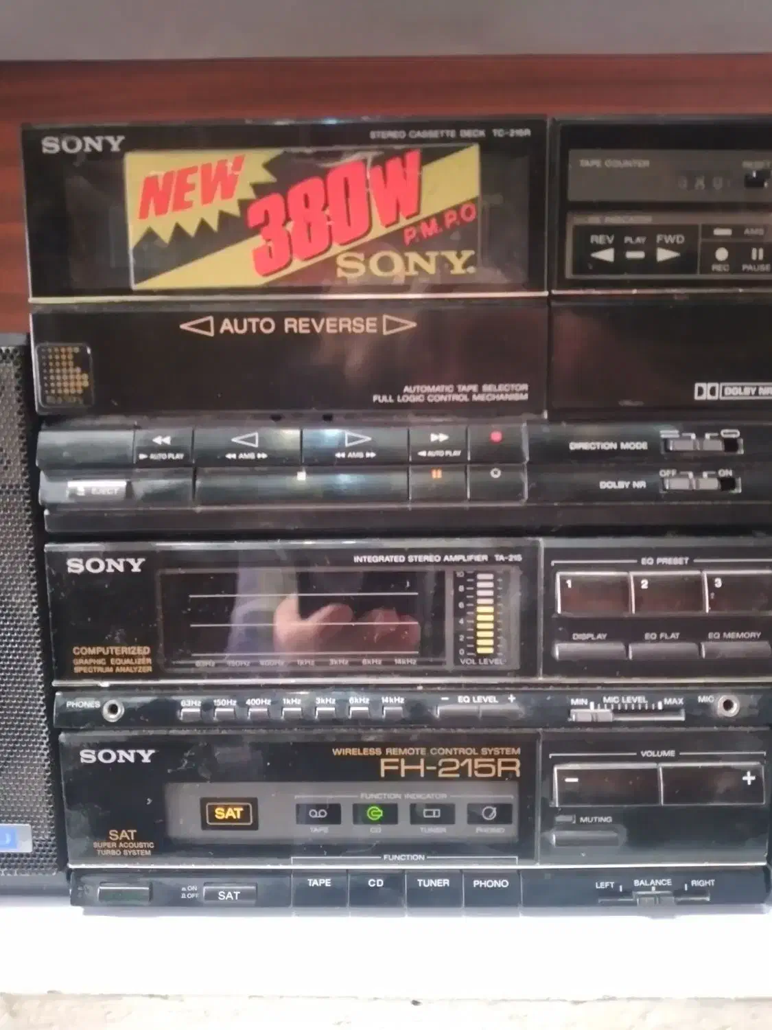 آمپلی سونی FH215|سیستم صوتی خانگی|تهران, پارک شهر|دیوار