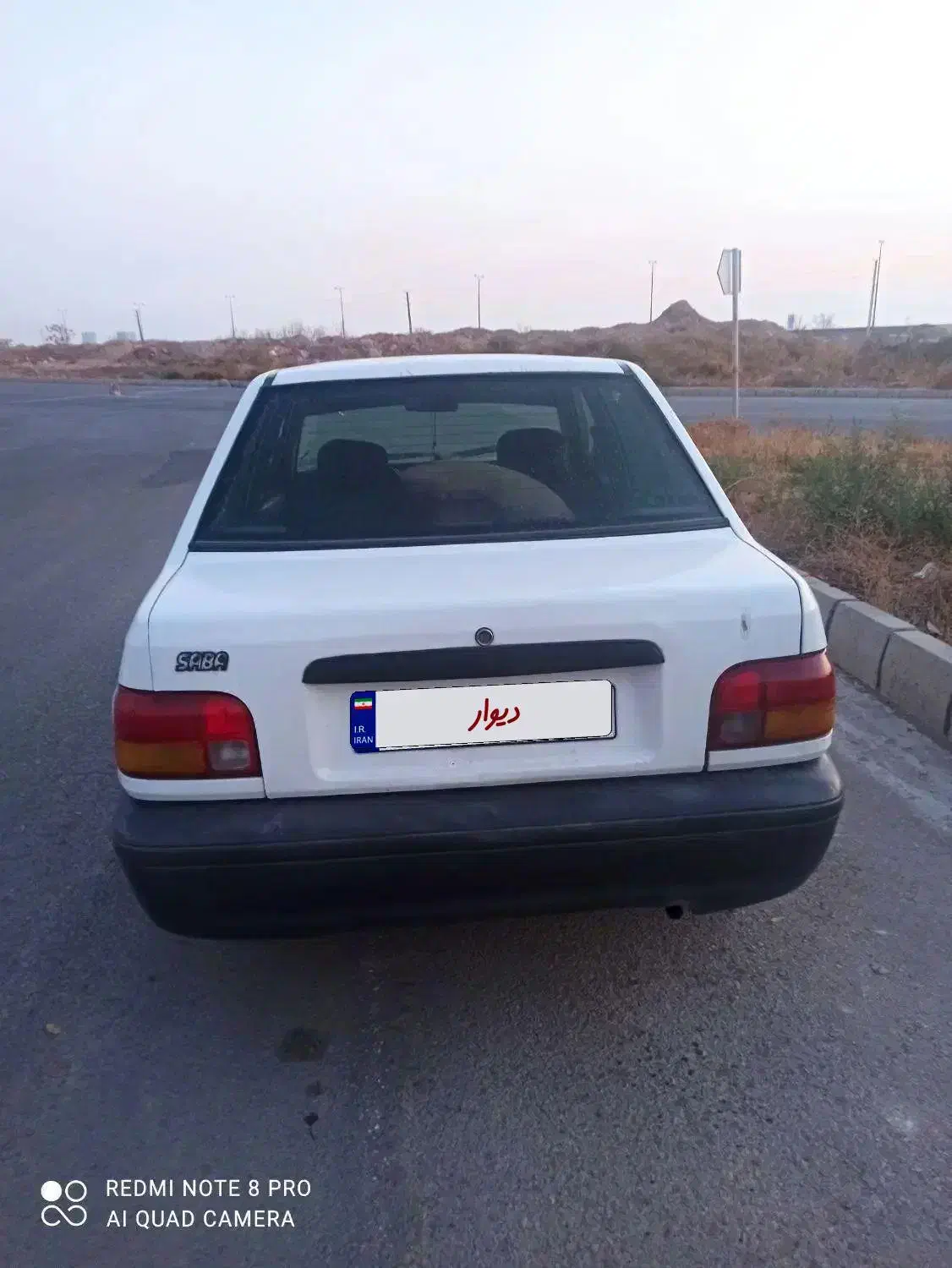 پراید سفید دوگانه شرکتی|خودرو سواری و وانت|محمدیه-قزوین, |دیوار