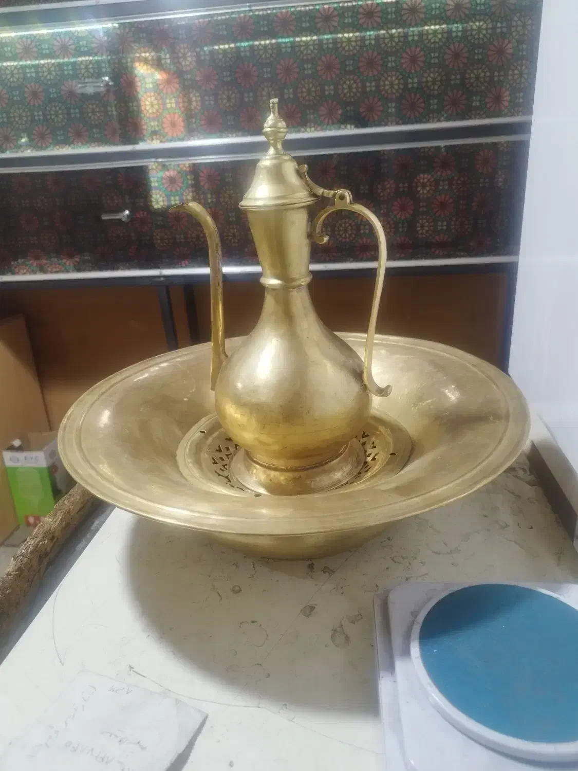 آفتابه لگن قدیمی|کلکسیون اشیاء عتیقه|زنجان, |دیوار