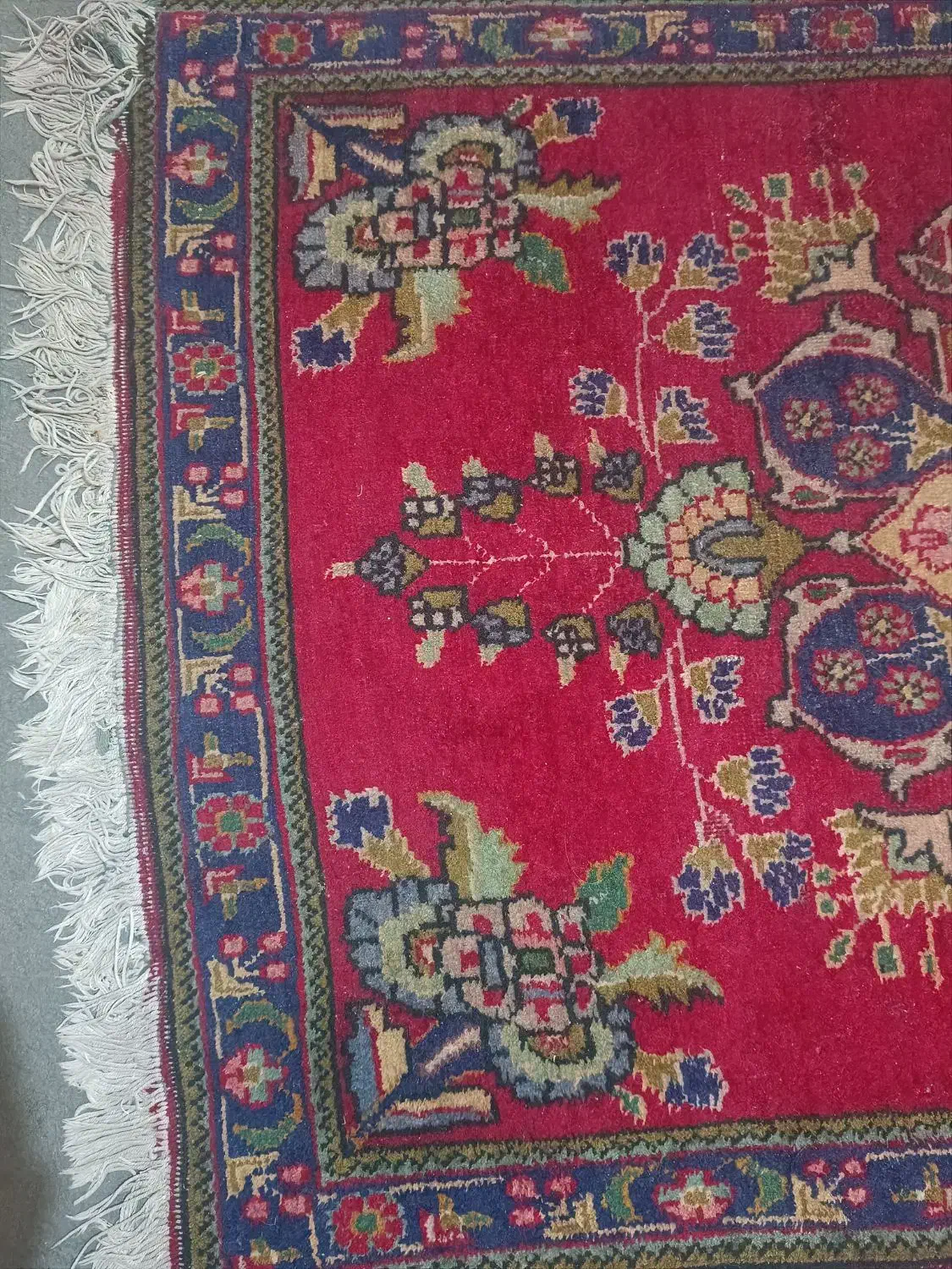 قالیچه دستباف قدیمی|فرش|بندرعباس, |دیوار