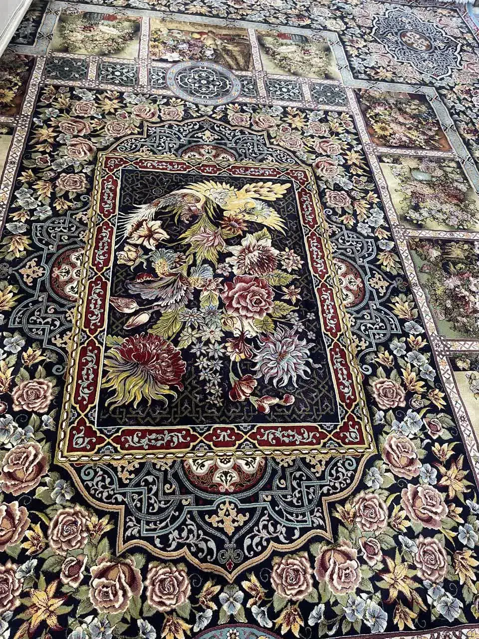 فرش ۱۲ متری|فرش|زنجان, |دیوار