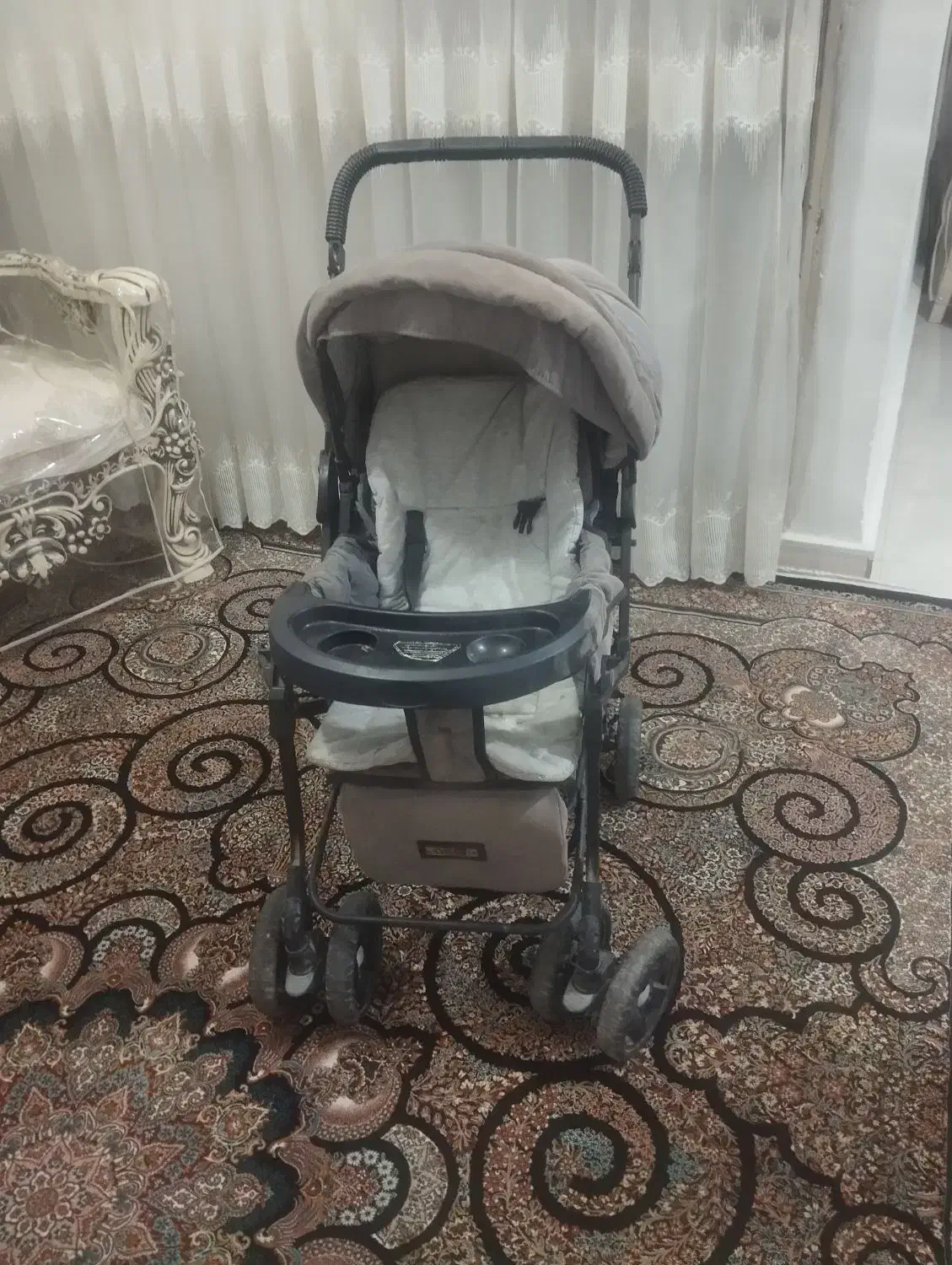 کالسکه دلیجان طوسی.همراه با روروئک|کالسکه و لوازم جانبی|قرچک, زیبا شهر|دیوار