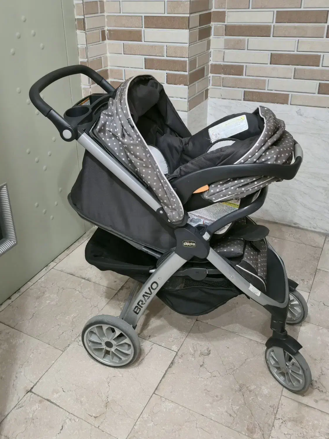 فروش کالسکه کریر چیکو اورجینال در حد نو|کالسکه و لوازم جانبی|تهران, دهکده المپیک|دیوار