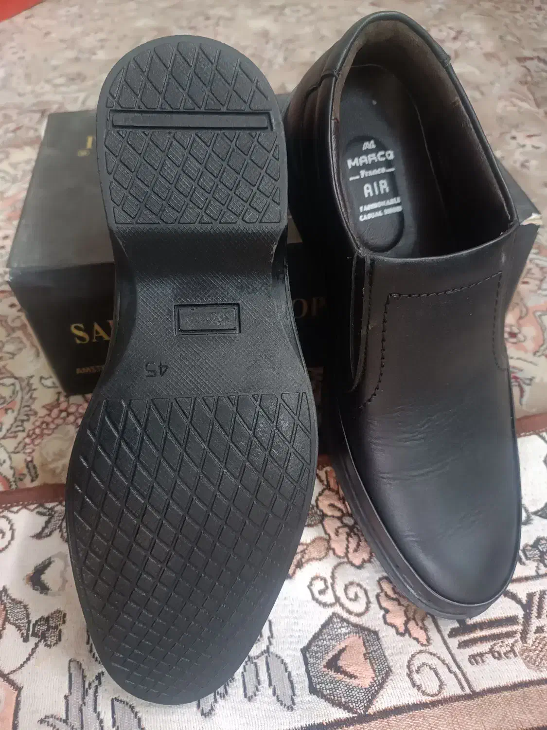 کفش مردانه رسمی MARCO  و کاملاً نو|کیف، کفش، کمربند|مشهد, تربیت (صدف)|دیوار