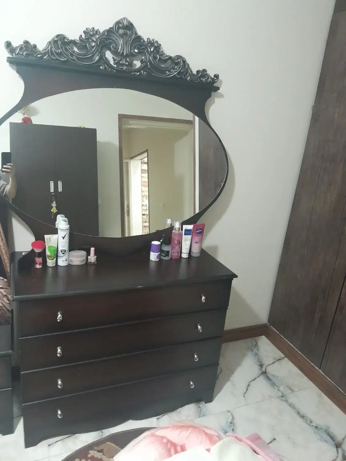 تخت خواب ۲نفره|تخت و سرویس خواب|پردیس, فاز ۳|دیوار