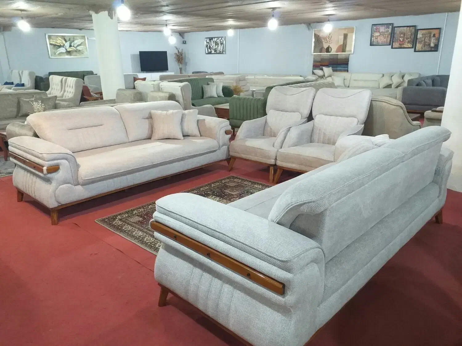 مبل تختشو لئونارد. ۸ نفره. چکی بدون سود|مبلمان خانگی و میز عسلی|ساری, |دیوار