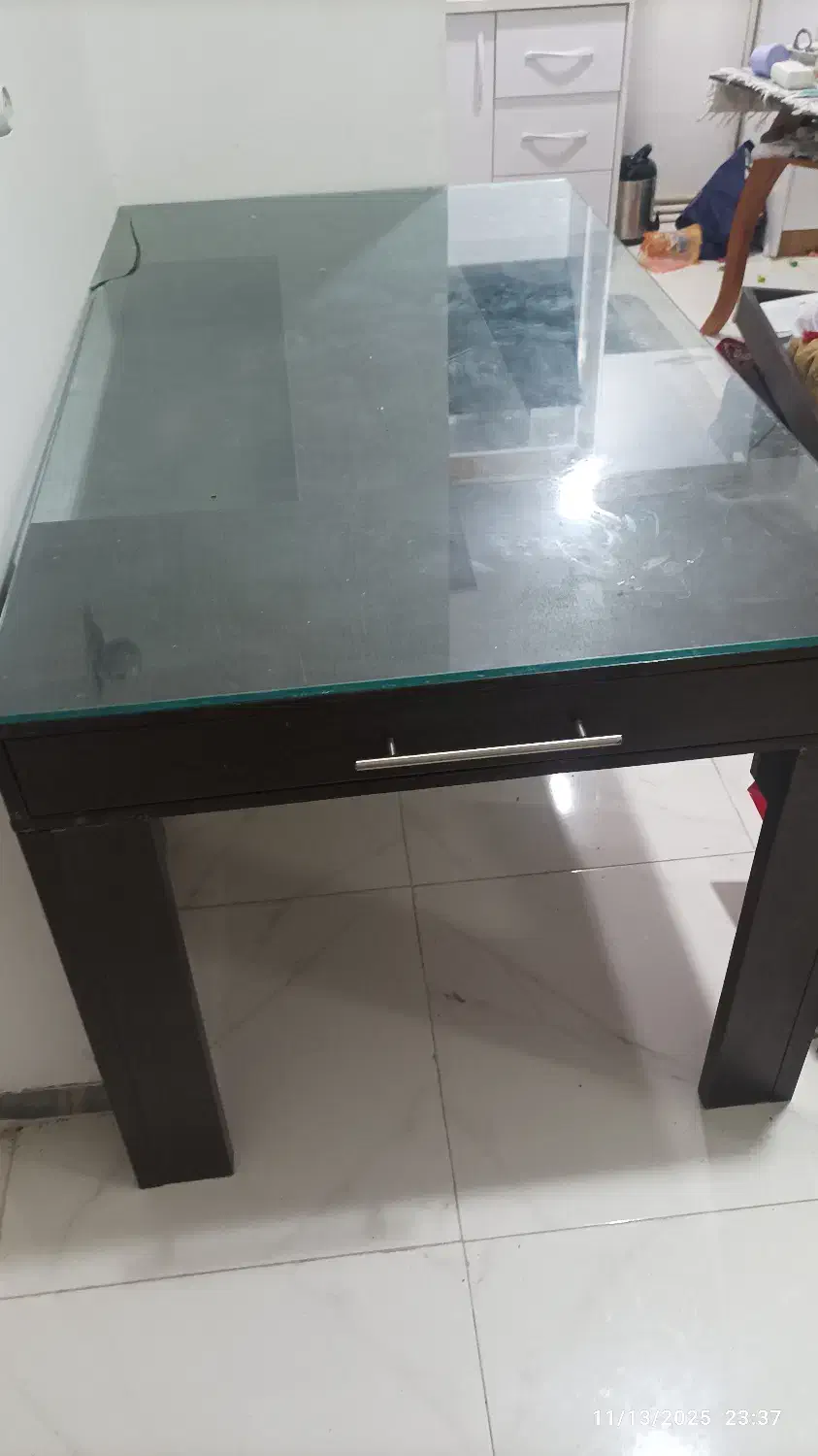 میز ناهارخوری شش نفره mdf|میز و صندلی غذاخوری|سمنان, |دیوار