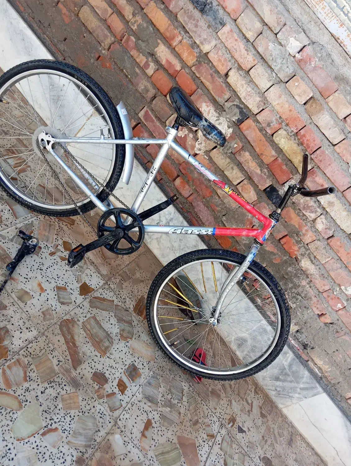 دوچرخه 24 آساک|دوچرخه، اسکیت، اسکوتر|خاش, |دیوار