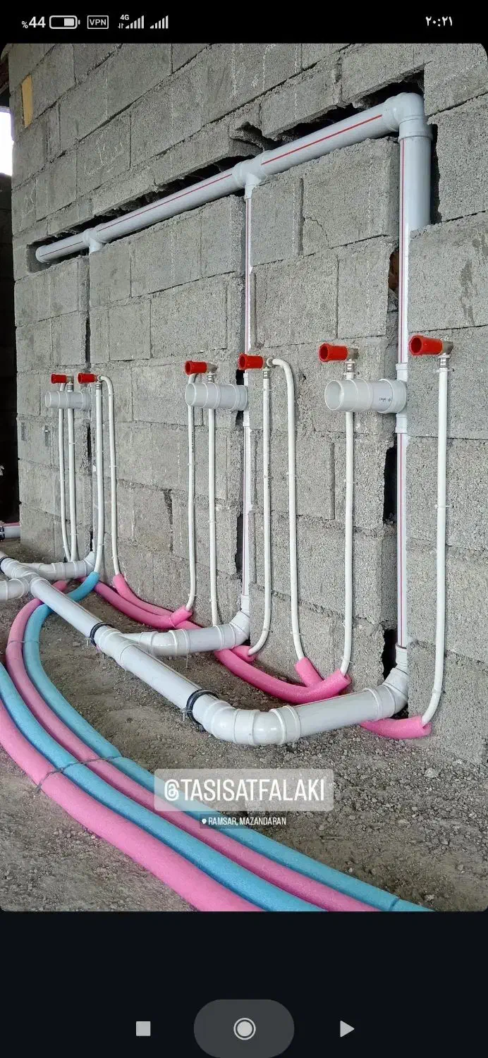 تاسیسات لوله کشی ساختمان شاهسوار|خدمات پیشه و مهارت|بوکان, |دیوار