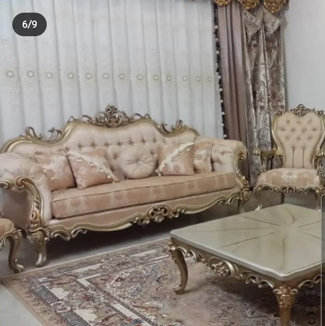 مبلمان|مبلمان خانگی و میز عسلی|اسلامشهر, زرافشان|دیوار