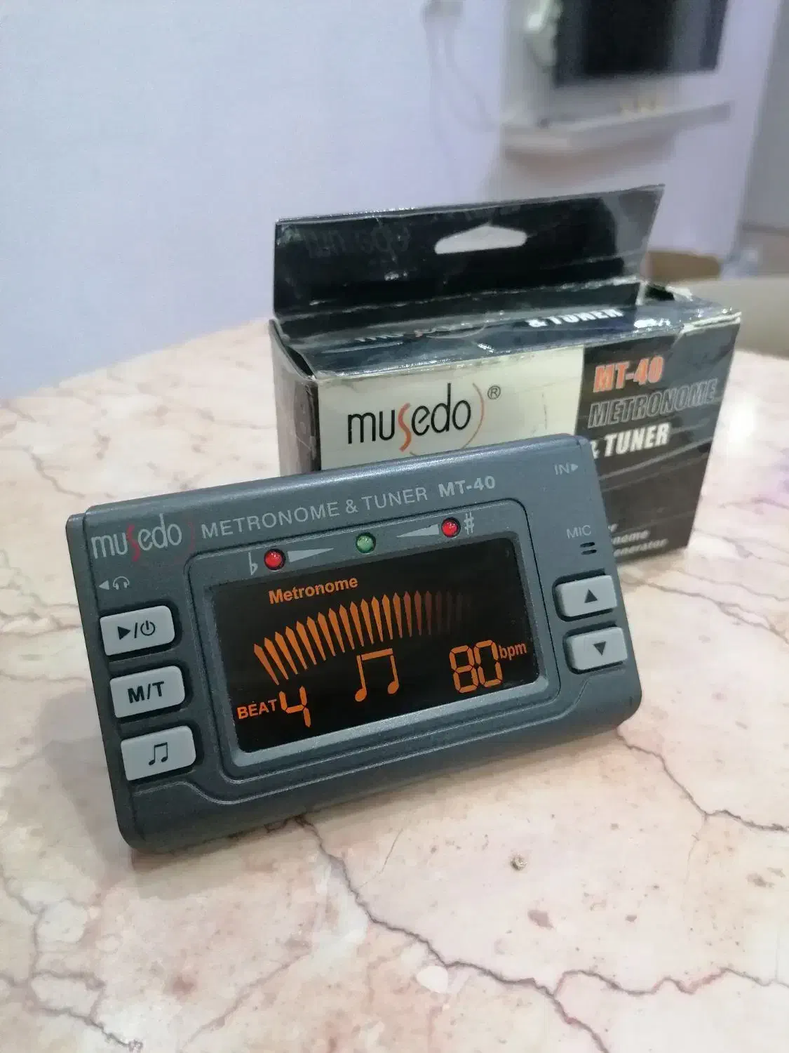 تیونر مترونوم Musedu MT-40|گیتار، بیس، امپلیفایر|شاهینشهر, شهرک ردانی پور|دیوار