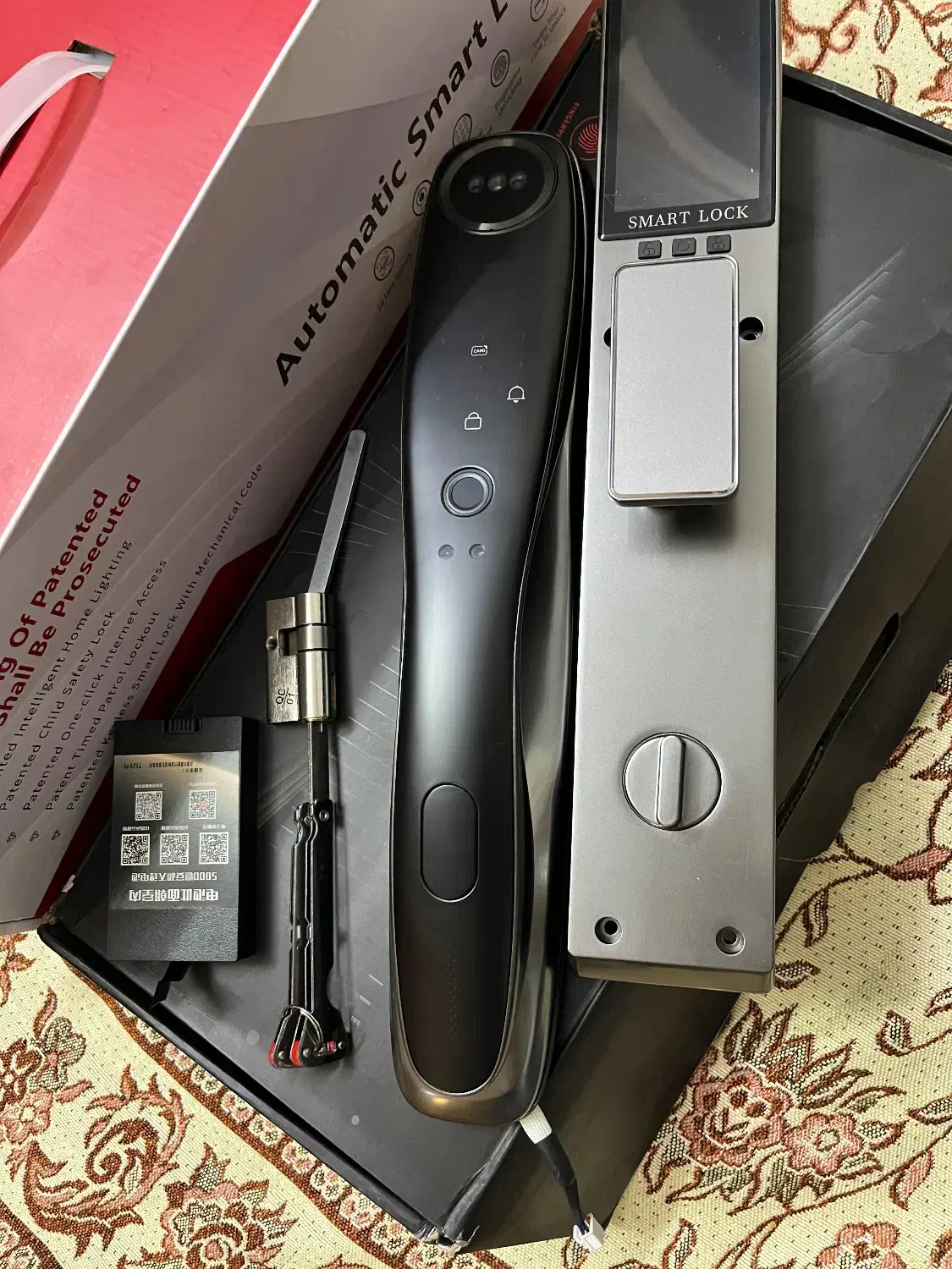 قفل دیجیتال مدرن  امنیت  راحتی|مصالح و تجهیزات ساختمان|امیدیه, |دیوار