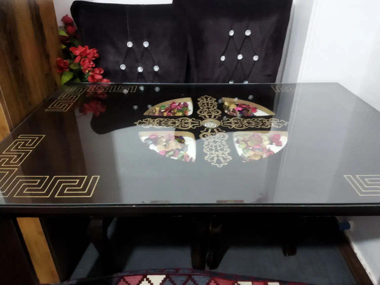 میز غذا خوری|میز و صندلی غذاخوری|سراب, |دیوار