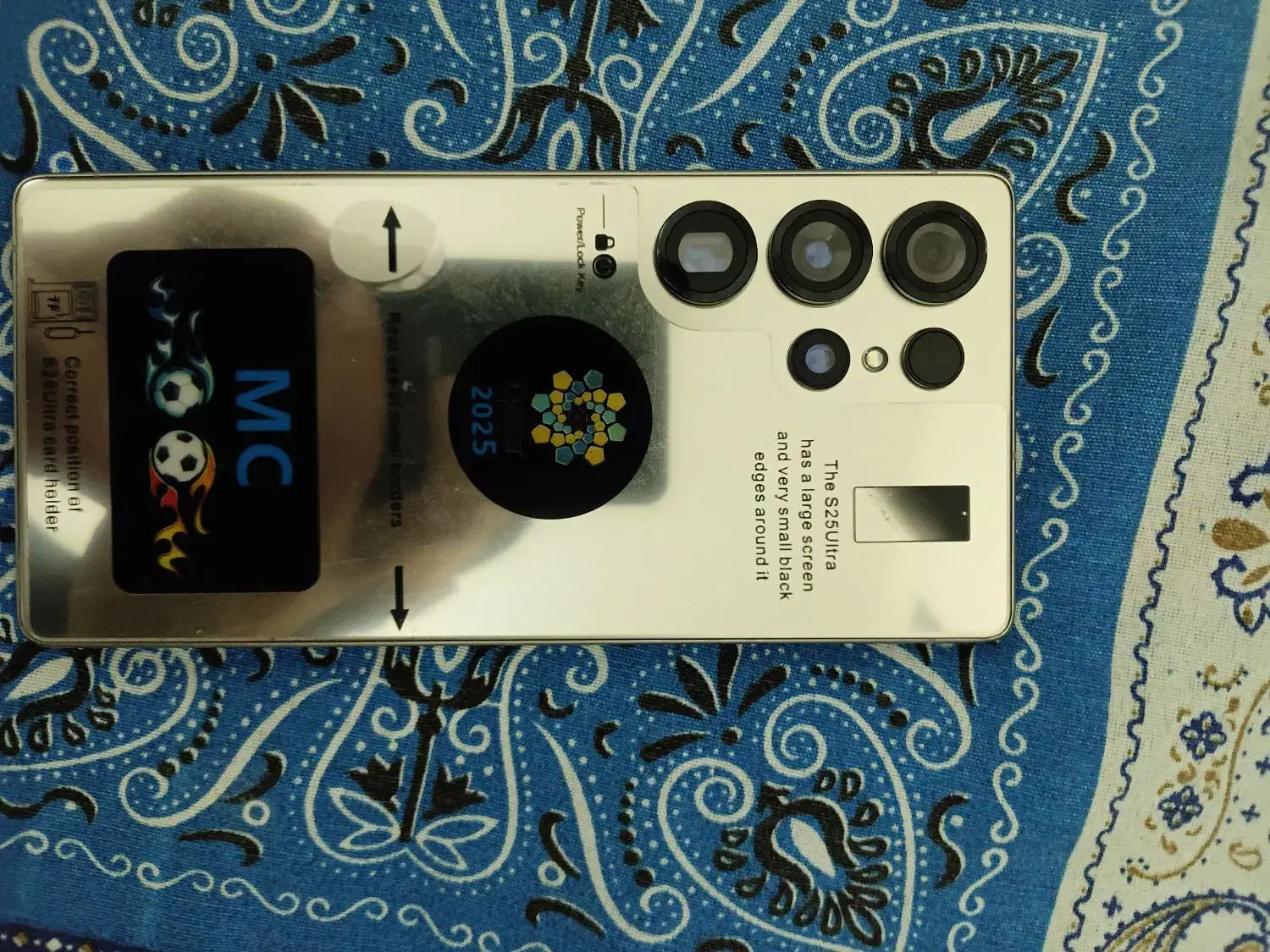 طرح سامسونگ s25|موبایل|کرج, کلاک نو|دیوار