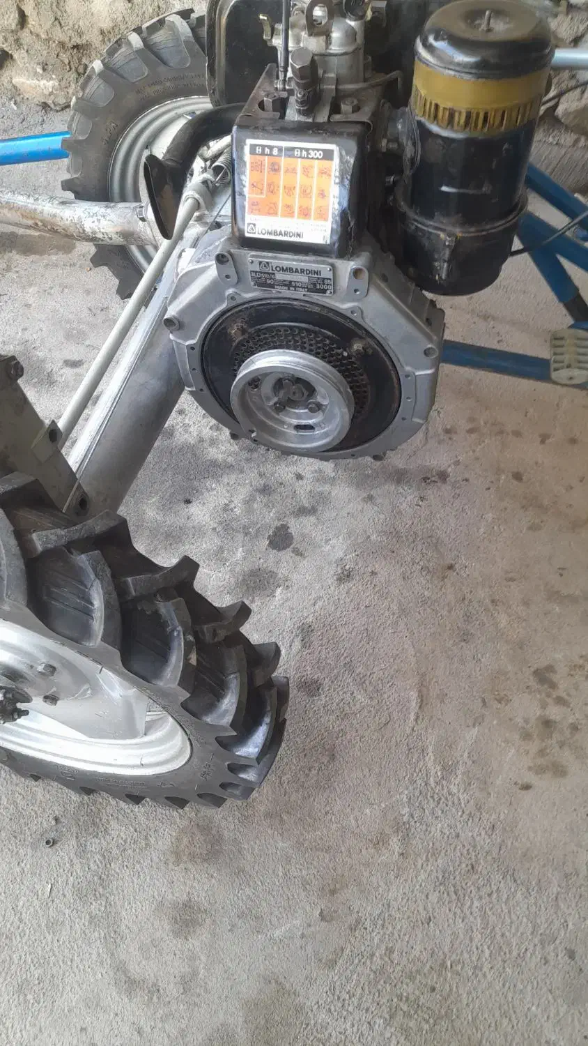 دروگر علفچین ایتالیایی ۵۱۰سالم سه چرخ|خودرو سنگین|خوی, |دیوار