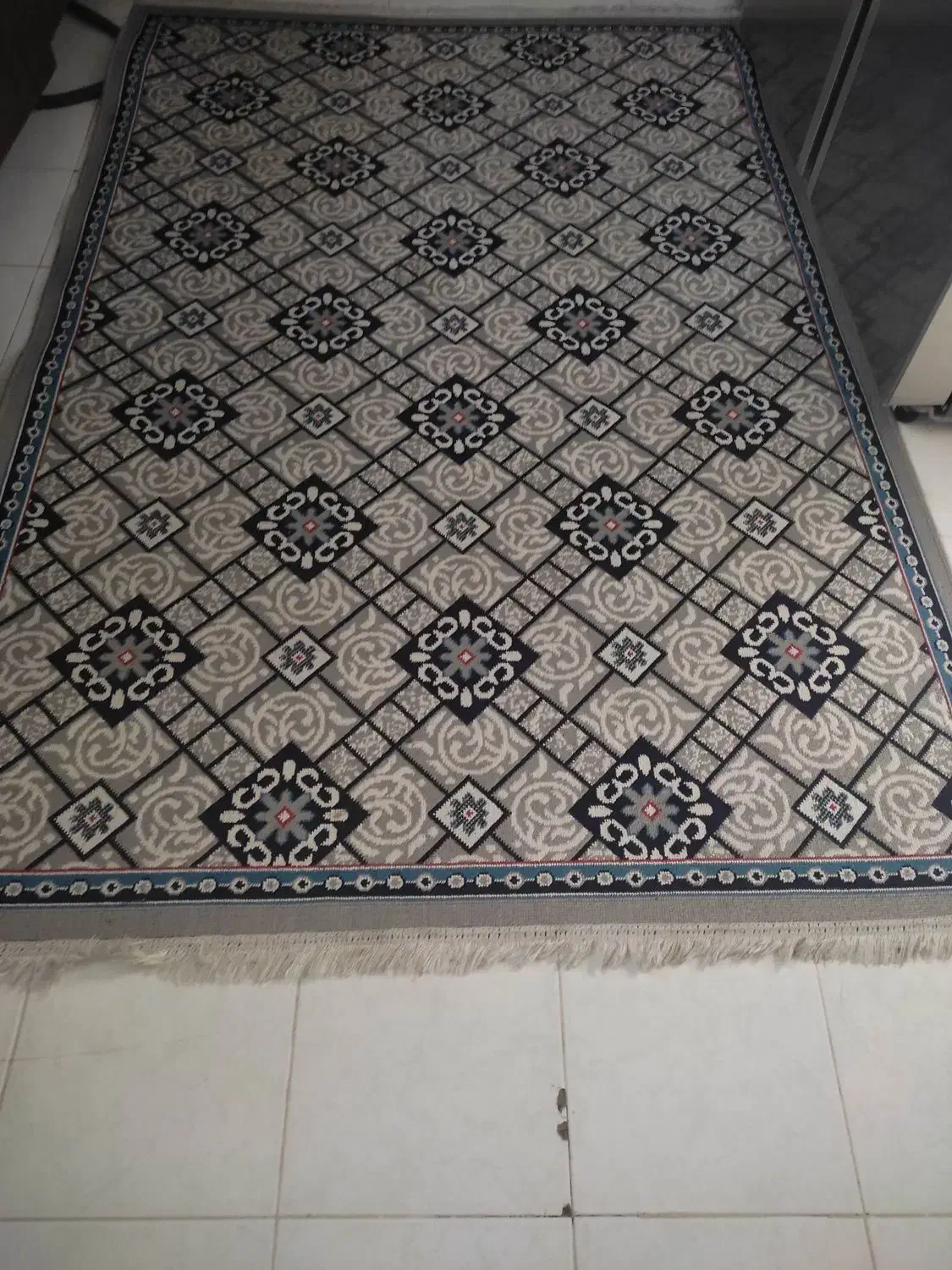 فروش دو عدد فرش گلیمی نه متری وچهار متری|گلیم، جاجیم، گبه|دامغان, |دیوار