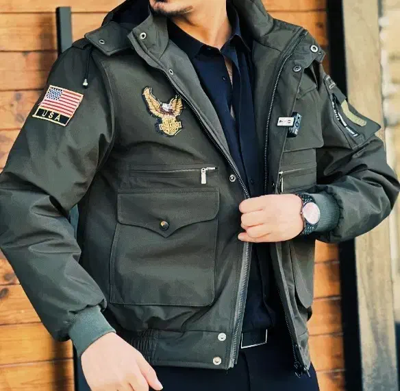 کاپشن مردانه امریکایی|لباس|کرمان, |دیوار