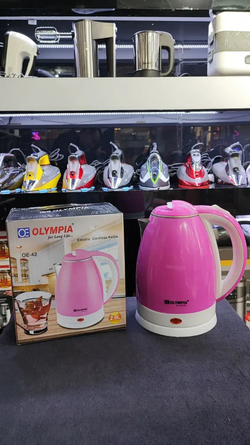 کتری برقی چای‌ساز چایساز المپیا OLYMPIA مدل OE-42|سماور، چای‌ساز، قهوه‌ساز|تبریز, |دیوار