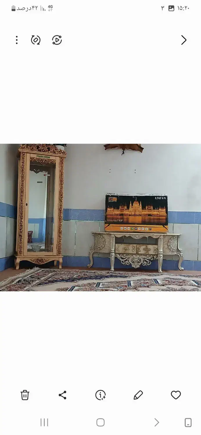 بوفه نو|بوفه، ویترین، کنسول|قهدریجان, |دیوار