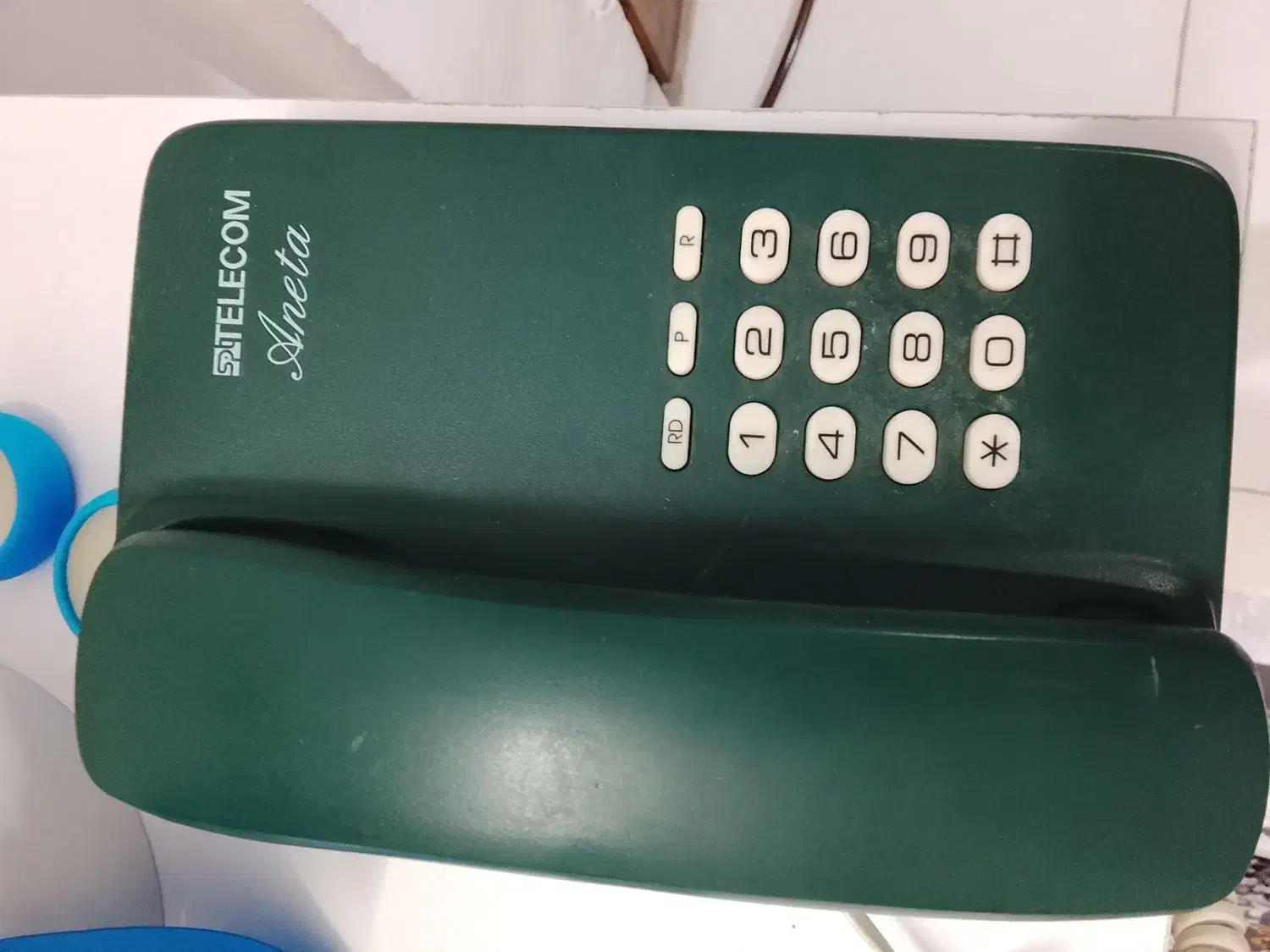 تلفن ساعت کانادا حلقه ورزشی بزرگسال مهتابی قدیمی|ساعت دیواری و تزئینی|مشهد, خواجه ربیع|دیوار