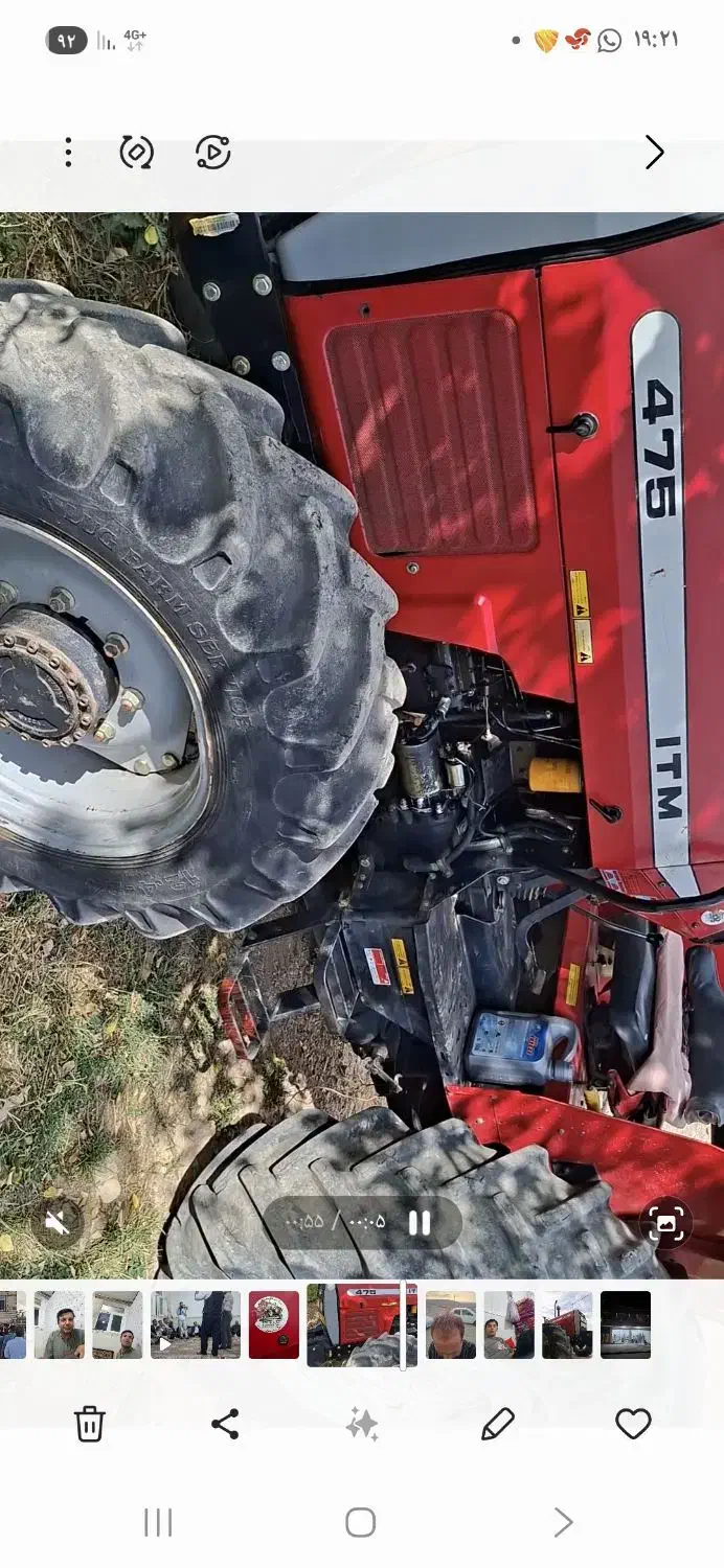 تراکتور۴۷۵مدل۹۶|خودرو سنگین|زنجان, |دیوار