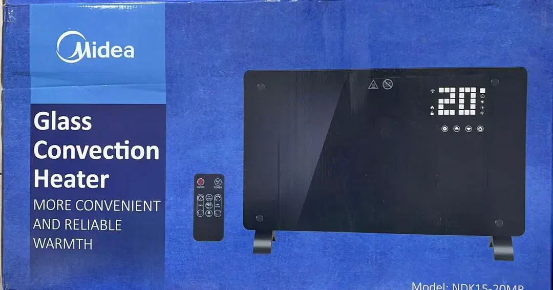 شوفاژ شیشه ای لمسی مایدیا مدل.|آبگرمکن، پکیج، شوفاژ|بندر گناوه, |دیوار