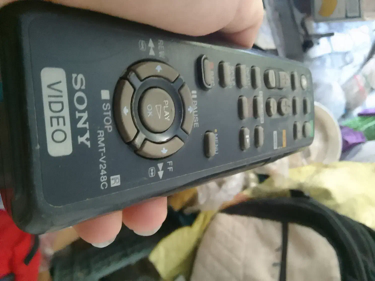 ویدیو کنترل سونی / sony قدیمی|صوتی و تصویری|بابل, |دیوار