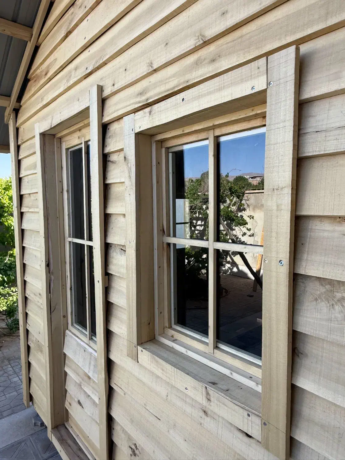 کلبه چوبی|مصالح و تجهیزات ساختمان|کرمان, |دیوار