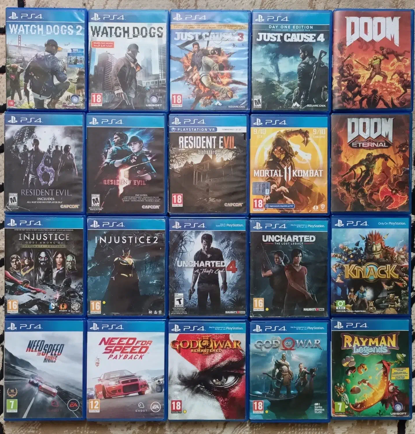 دیسک ps4|کنسول، بازی ویدئویی و آنلاین|بوشهر, |دیوار