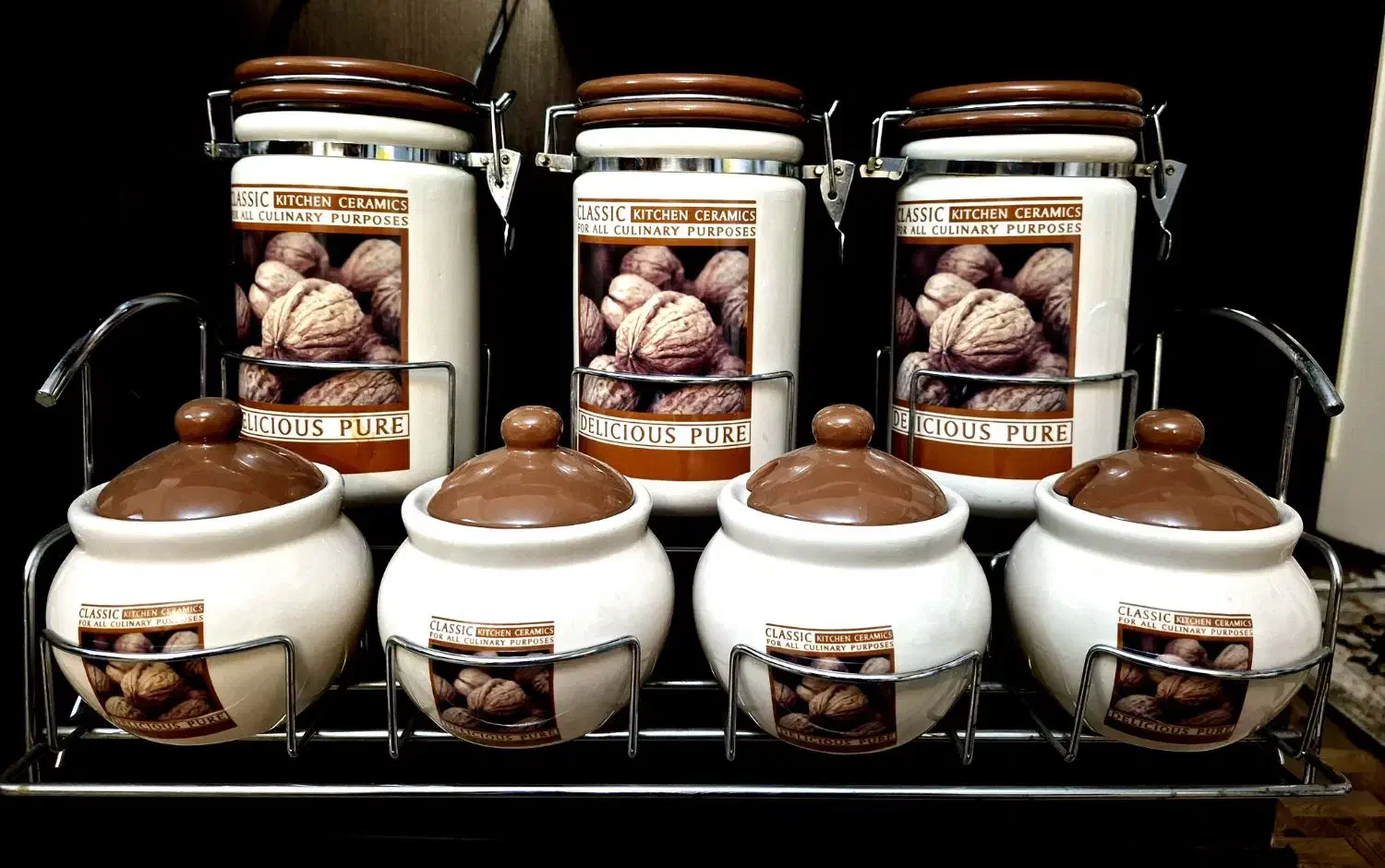 استند ، جا ادویه جات هفت تیکه( دارای درب قفل دار)|ظروف نگهدارنده، پلاستیکی، یکبارمصرف|تهران, شهید اسدی|دیوار